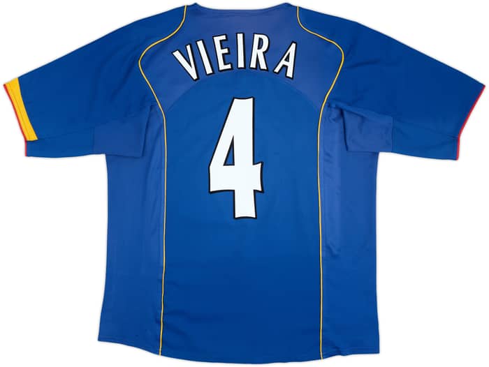 2004-06 Arsenal Camiseta de visitante Vieira #4 - 7/10 - (L)
