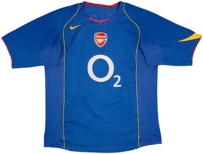 2004-06 Arsenal Camiseta de visitante Vieira #4 - 7/10 - (L)