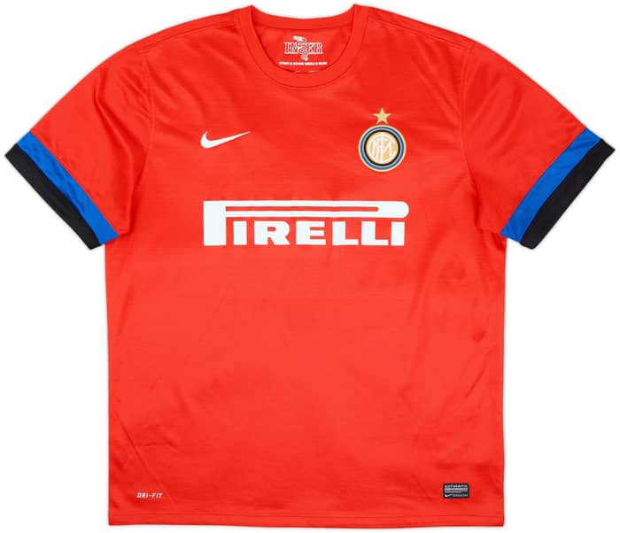 Camiseta de visitante del Inter Milan 2012-13 Vidic #15 - 5/10 - (XL)