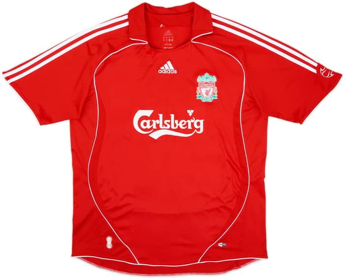 2006-08 Liverpool Home Shirt Gerrard #8 - 4/10 - (XL)
