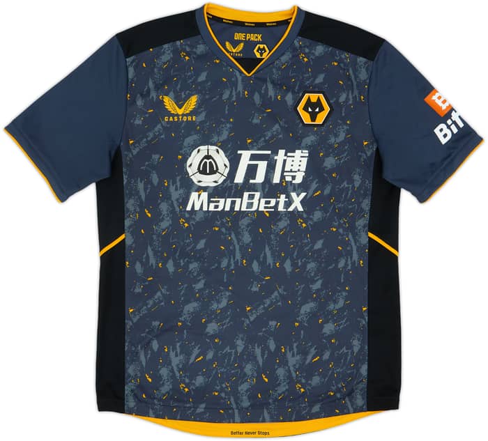 Camiseta de visitante de los Wolves 2021-22 Neves #8 - 8/10 - (L)