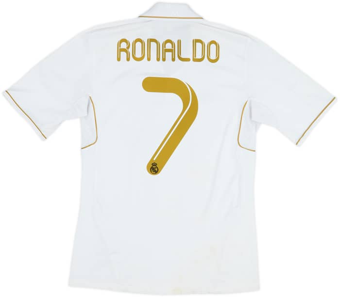 2011-12 Real Madrid Home Shirt Ronaldo #7 - 5/10 - (S)