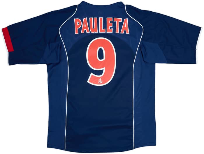 2004-05 Paris Saint-Germain Camiseta Local Pauleta #9 - 8/10 - (M)