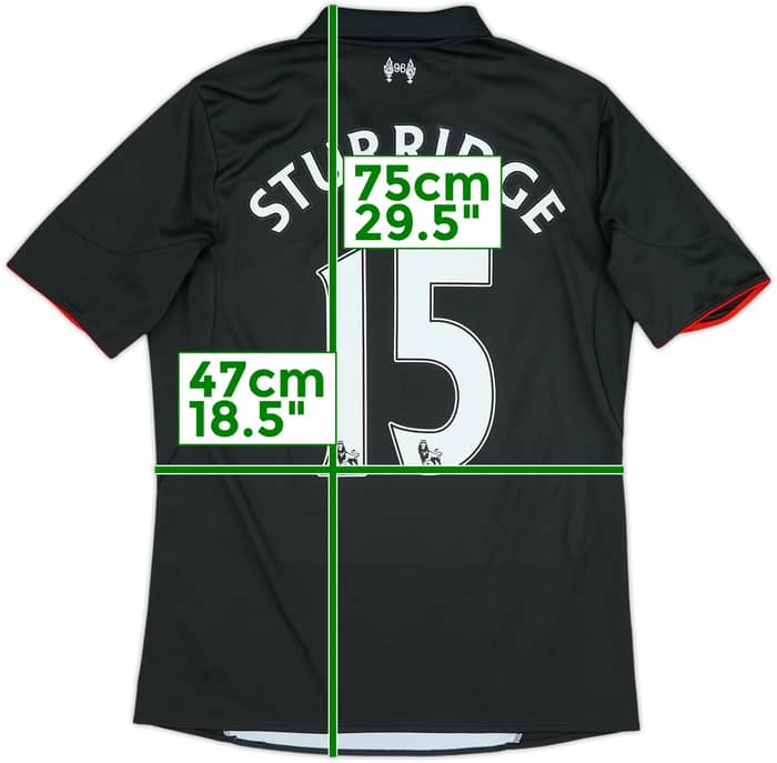 2015-16 Liverpool Third Shirt Sturridge #15 - 10/10 - (M)