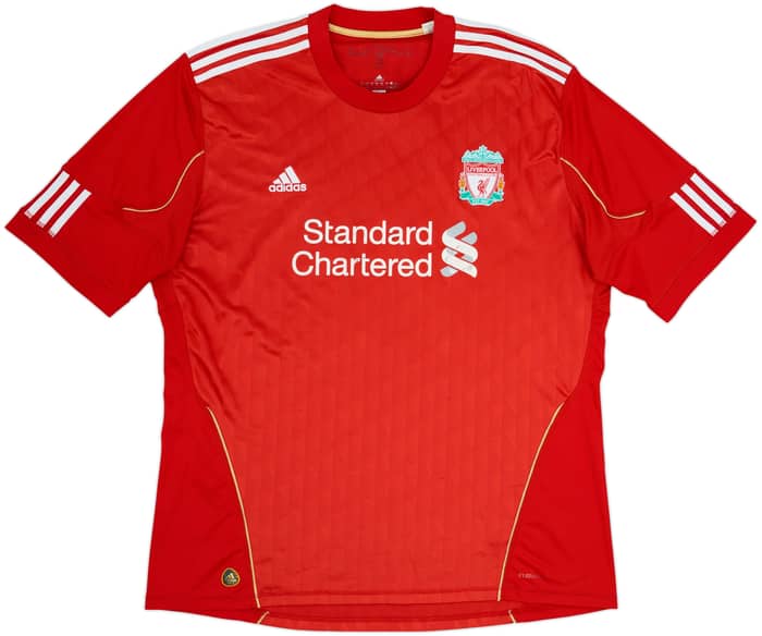 2010-12 Liverpool Home Shirt Suarez #7 - 5/10 - (XXL)