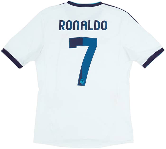 2012-13 Real Madrid Home Shirt Ronaldo #7 - 5/10 - (XL.Boys)