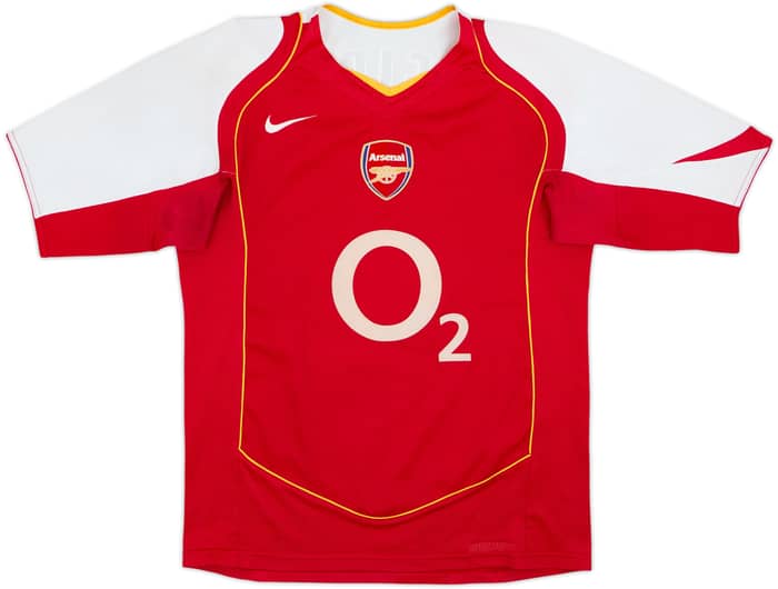 2004-05 Arsenal Home Shirt Vieira #4 - 5/10 - (S)