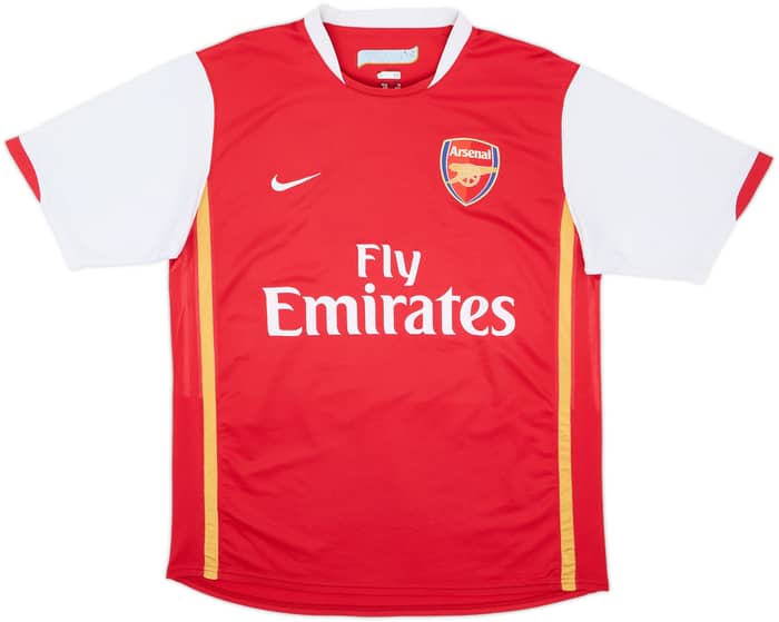 2006-08 Arsenal Home Shirt Fabregas #4 - 6/10 - (M)