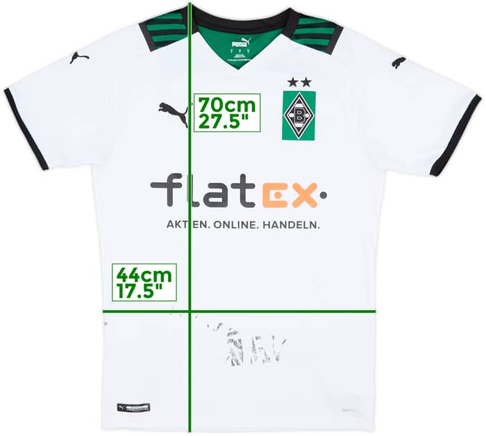 2021-22 Borussia Monchengladbach Home Shirt - 4/10 - (S)
