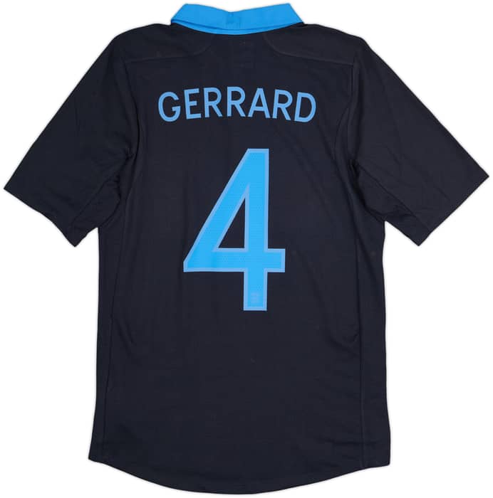 2011-12 England 'v Sweden' Away Shirt Gerrard #4 (S)