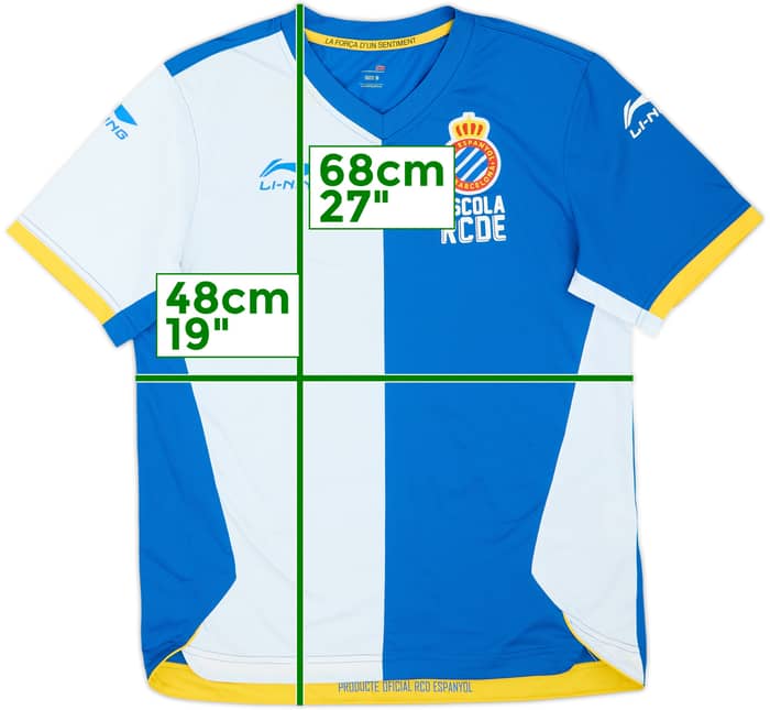 Camiseta de local del Espanyol 2011-12 - 6/10 - (S)