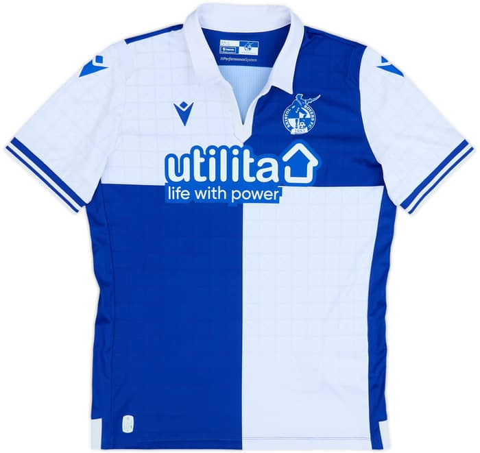 2023-24 Bristol Rovers Home Shirt - 9/10 - (XL.Boys)