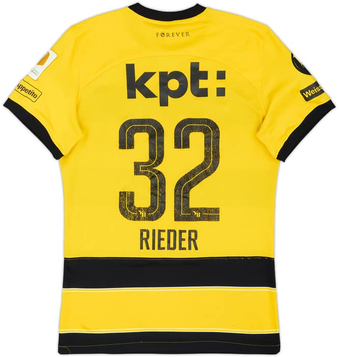 2023-24 Young Boys Home Shirt Rieder #32 - 5/10 - (M)