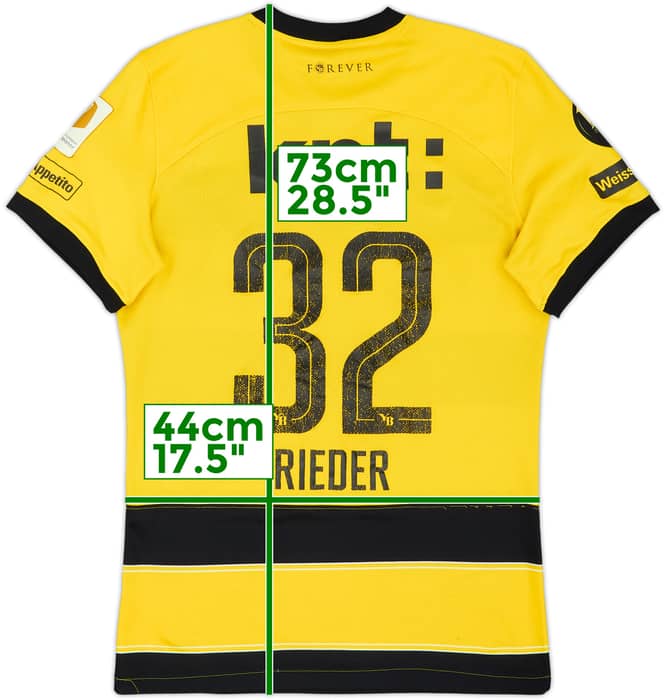 2023-24 Young Boys Home Shirt Rieder #32 - 5/10 - (M)