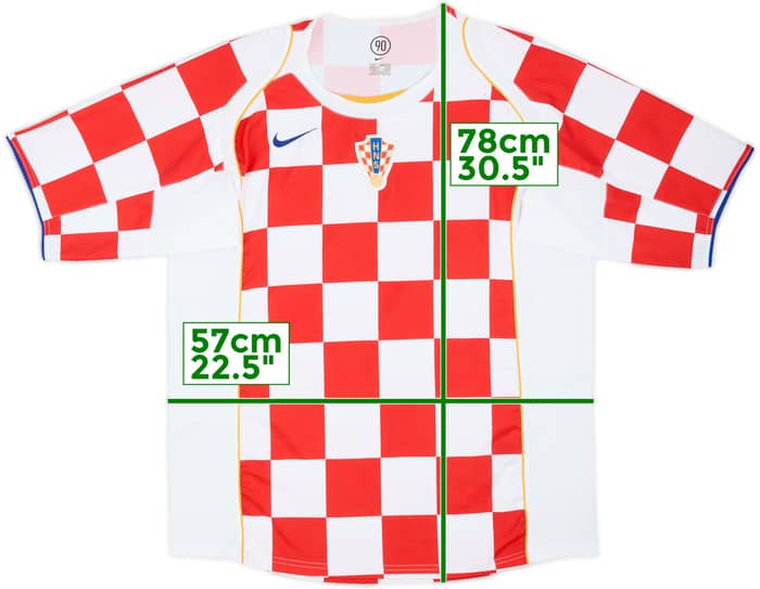 2004-06 Croatia Home Shirt - 5/10 - (L)