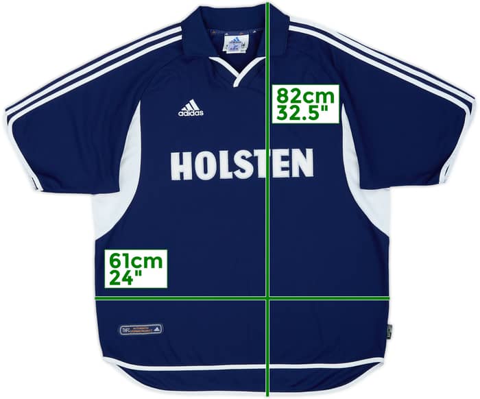 2000-01 Tottenham Away Shirt - 8/10 - (XL)