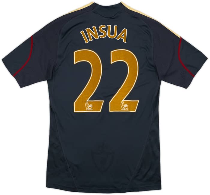 2009-10 Liverpool Away Shirt Insua #22 - 7/10 - (S)