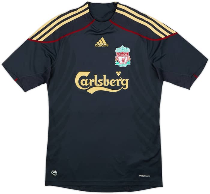 2009-10 Liverpool Away Shirt Insua #22 - 7/10 - (S)