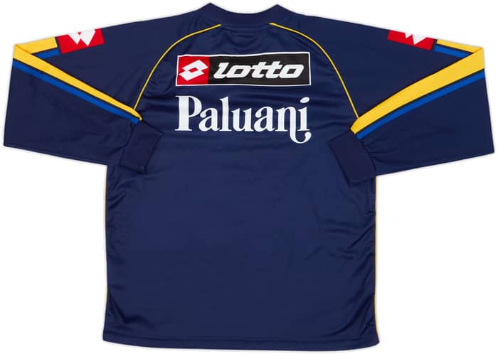 2004-05 Chievo Verona Lotto Scuola Calcio Training L/S Shirt - 8/10 - (L.Boys)