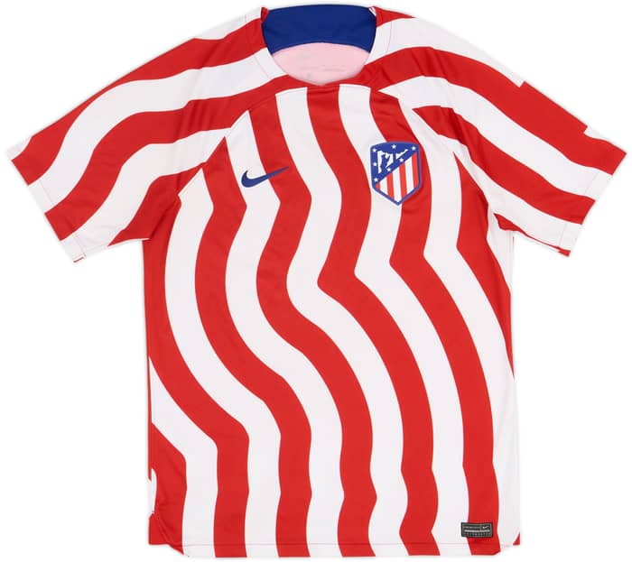 2022-23 Atletico Madrid Home Shirt - 6/10 - (M)