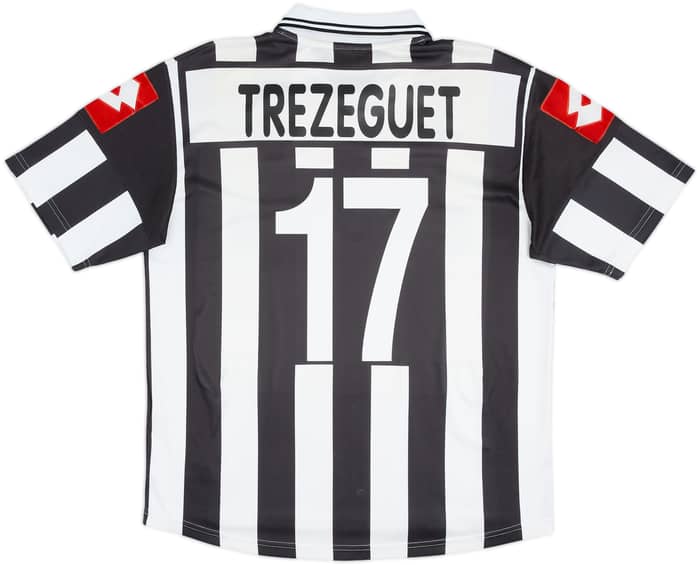 2001-02 Juventus Home Shirt Trezeguet #17 - 6/10 - (L)