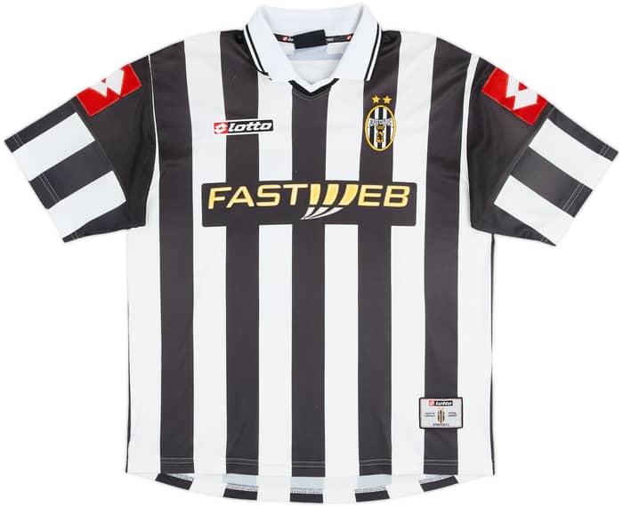 2001-02 Juventus Home Shirt Trezeguet #17 - 6/10 - (L)