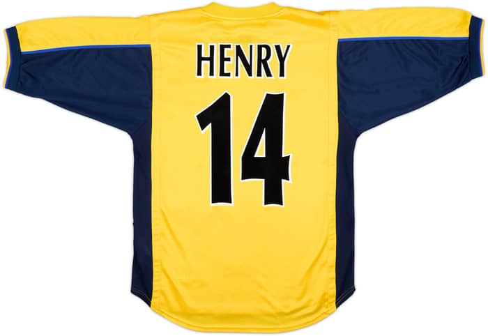 1999-01 Arsenal Away Shirt Henry #14 - 9/10 - (S)