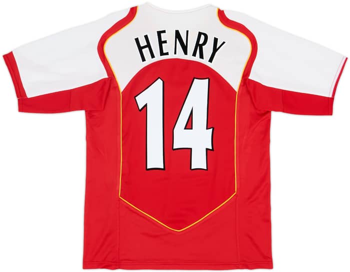 2004-05 Arsenal Home Shirt Henry #14 - 8/10 - (L)