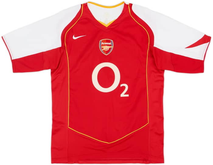 2004-05 Arsenal Home Shirt Henry #14 - 8/10 - (L)