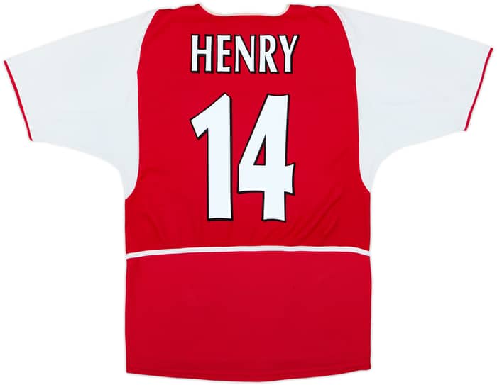 2002-04 Arsenal Home Shirt Henry #14 - 5/10 - (S)