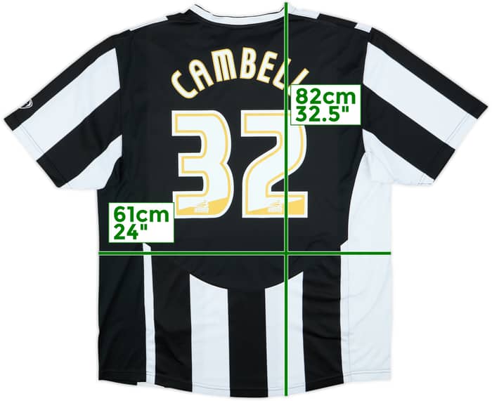 2009-10 Notts County Home Shirt Campbell #32 - 9/10 - (XXL)