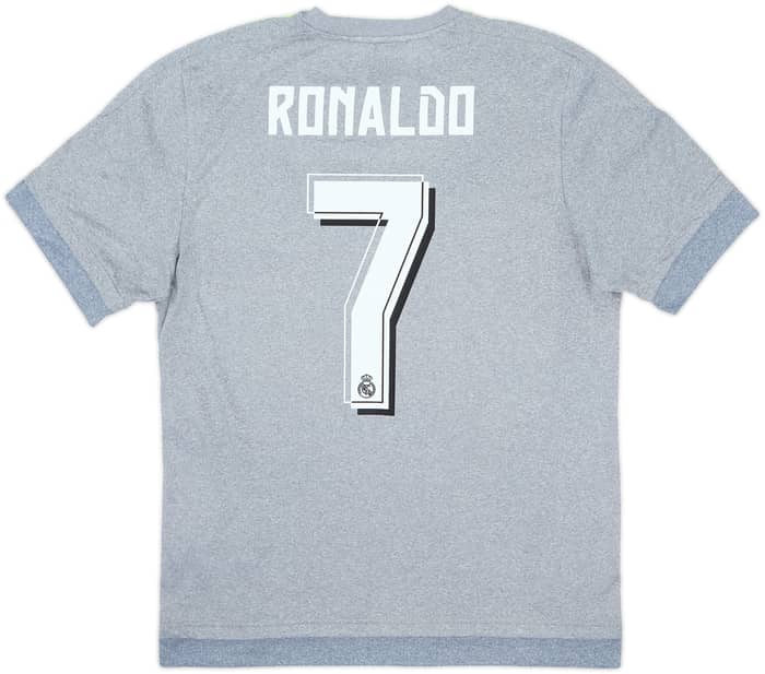 2015-16 Real Madrid Away Shirt Ronaldo #7 - 7/10 - (M)