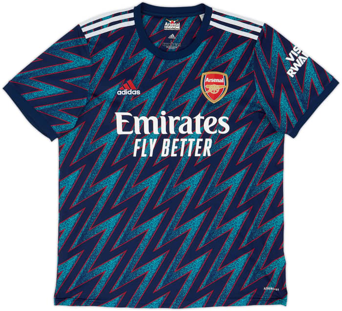2021-22 Arsenal Third Shirt Saka #7 - 8/10 - (L)