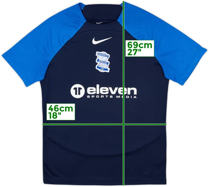 2022-23 Birmingham Nike Training Shirt - 5/10 - (M)
