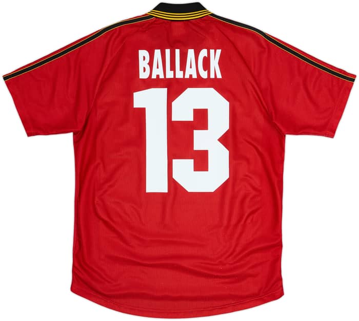 1998-00 Bayer Leverkusen Home Shirt Ballack #13 - 7/10 - (XL.Boys)