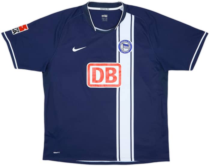 2007-08 Hertha Berlín Camiseta de local - 6/10 - (XL)