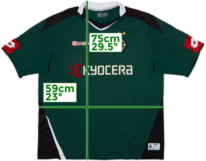 2007-08 Borussia Monchengladbach Away Shirt - 4/10 - (XL)