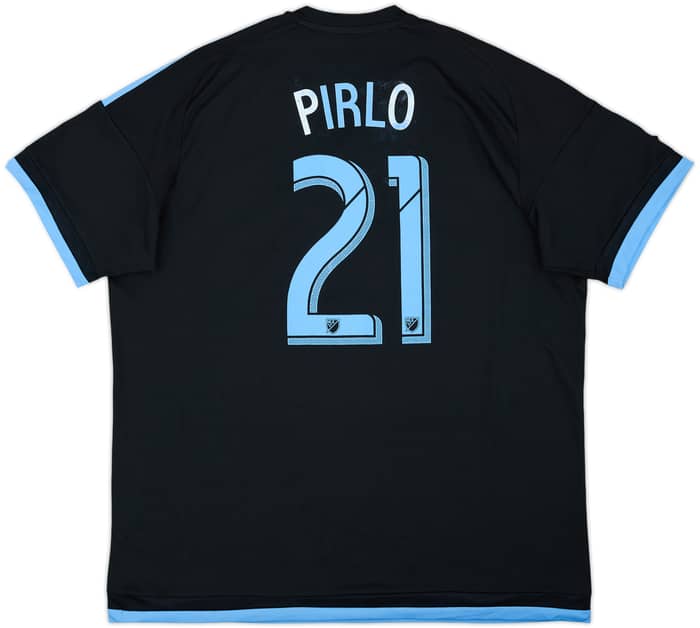 Camiseta de visitante del New York City 2015-16 Pirlo #21 - 5/10 - (XL)