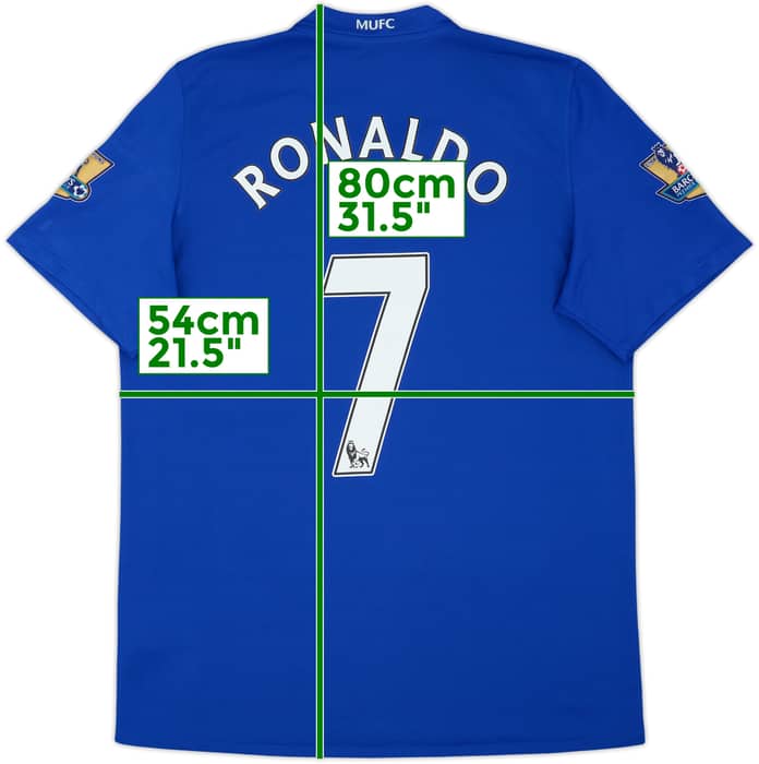 2008-09 Manchester United Third Shirt Ronaldo #7 - 7/10 - (L)