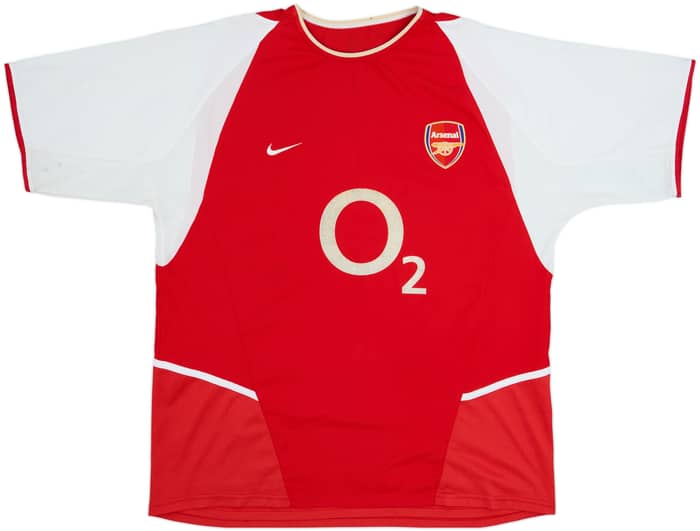 2002-04 Arsenal Home Shirt Henry #14 - 8/10 - (XXL)