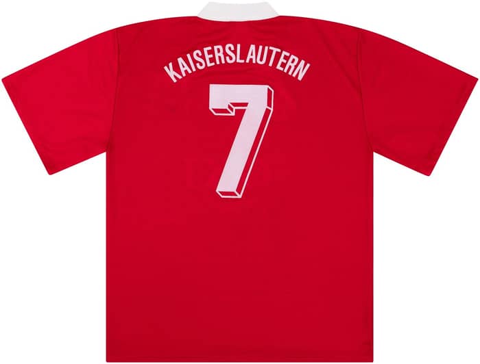 1991-92 Kaiserslautern Fan Shirt #7 - 6/10 - (XL)