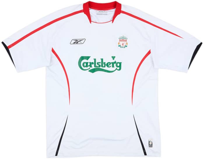 2005-06 Liverpool Away Shirt Gerrard #8 - 7/10 - (L)
