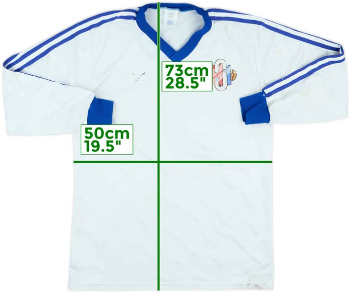 1990-92 Iceland Match Issue Away L/S Shirt #4