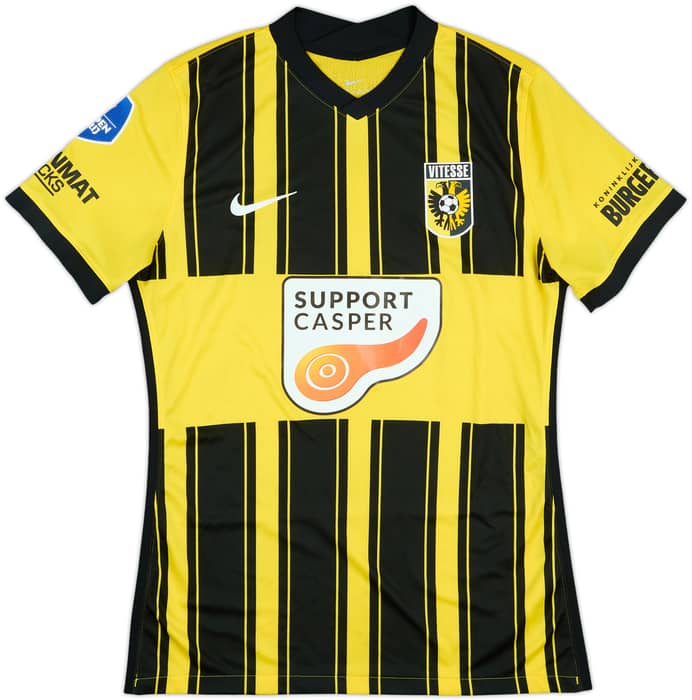 2021-22 Vitesse Player Issue Home Shirt Manhoef #42 - 8/10 - (L)