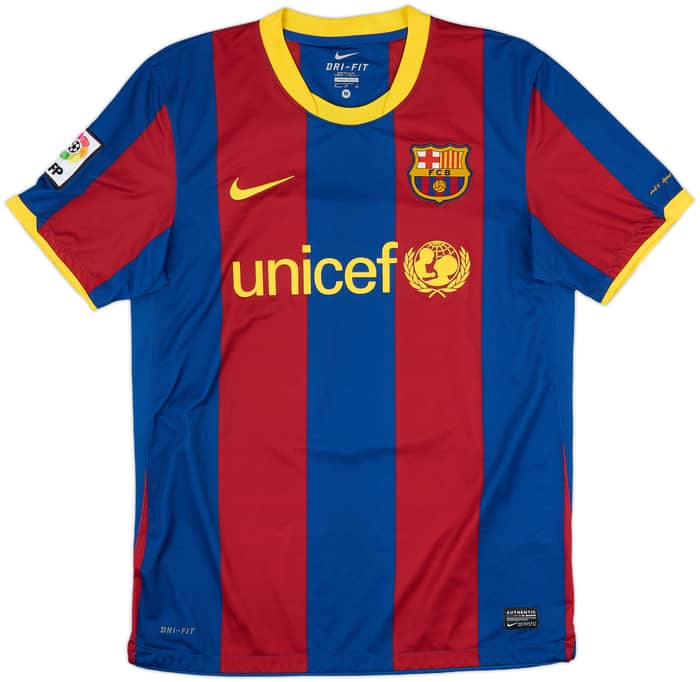 2010-11 Barcelona Home Shirt Messi #10 - 10/10 - (M)