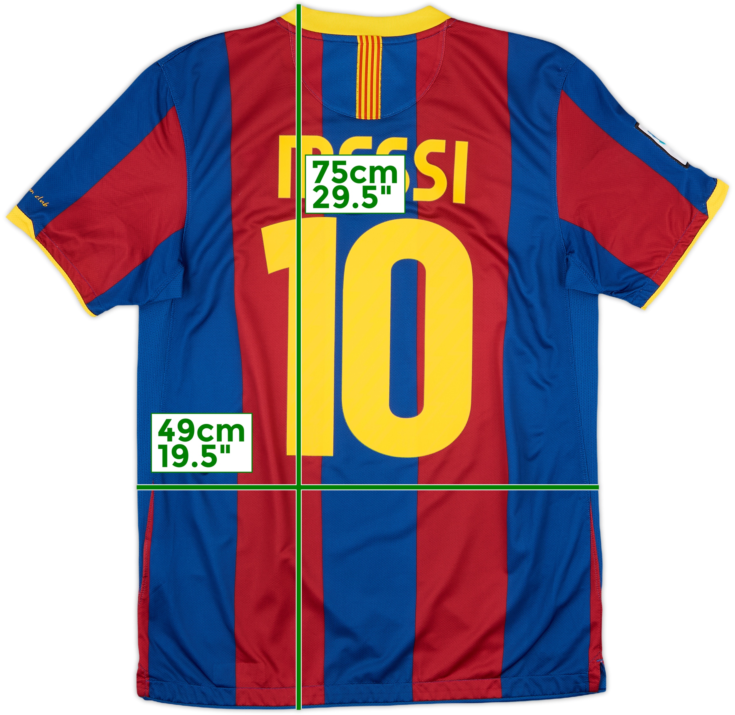 2010-11 Barcelona Home Shirt Messi #10 - 10/10 - (M)