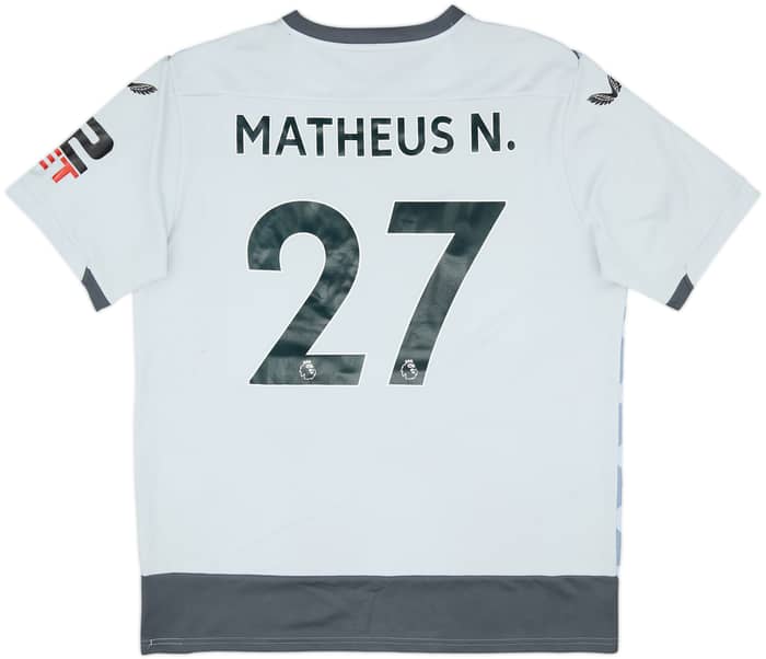 2022-23 Wolves Third Shirt Matheus N. #27 - 7/10 - (XL)