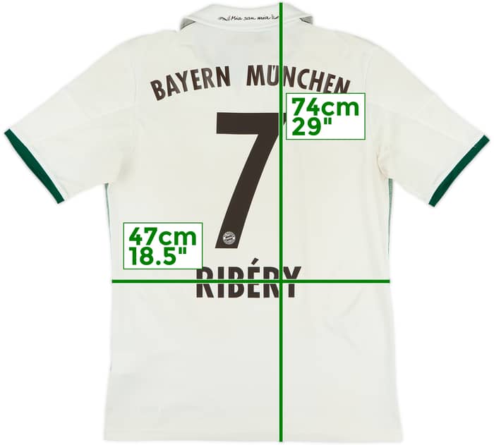 2013-14 Bayern Munich Away Shirt Ribery #7 - 6/10 - (XL.Boys)