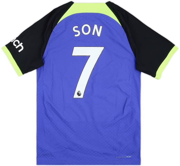 2022-23 Tottenham Authentic Away Shirt Son #7 - 9/10 - (S)