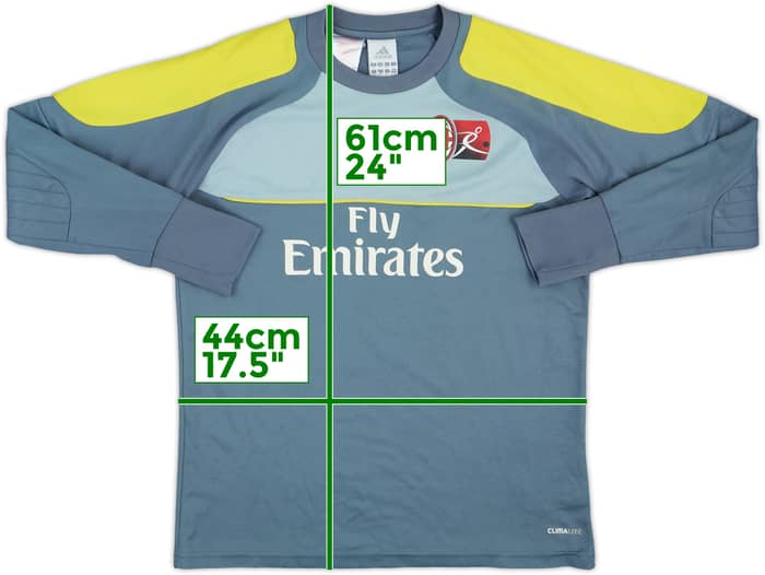 2011-12 AC Milan Academy adidas GK Training Shirt #1 - 7/10 - (XS)
